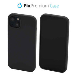 FixPremium - Silicon Caz pentru iPhone 13, space grey