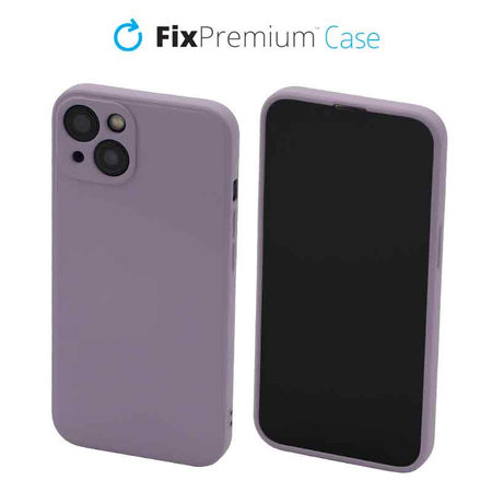 FixPremium - Silicon Caz pentru iPhone 13, violet