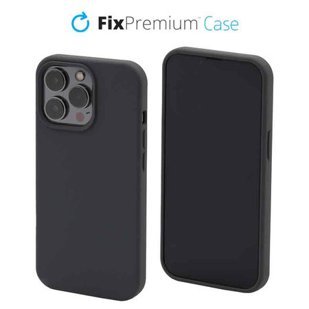 FixPremium - Silicon Caz pentru iPhone 13 Pro, space grey