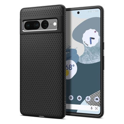 Spigen - Caz Liquid Air pentru Google Pixel 7 Pro, negru