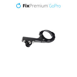 FixPremium - Titularul pe o bicicletă/motocicletă pentru GoPro, negru