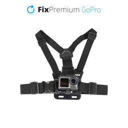 FixPremium - Titularul pe corp pentru GoPro, negru