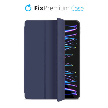 FixPremium - Închidere Silicon Caz pentru iPad Pro 11" (3rd, 4th Gen), albastru