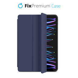 FixPremium - Închidere Silicon Caz pentru iPad Pro 12.9" (4th, 5th Gen), albastru