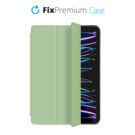 FixPremium - Închidere Silicon Caz pentru iPad Pro 12.9" (4th, 5th Gen), verde