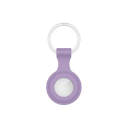 FixPremium - Silicon Breloc pentru AirTag, violet