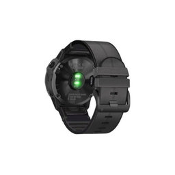 FixPremium - Piele Curea pentru Garmin (QuickFit 22mm), negru