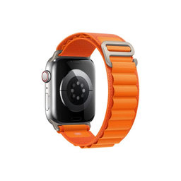 FixPremium - Curea Alpine Loop pentru Apple Watch (42, 44, 45 & 49mm), portocale