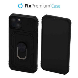 FixPremium - Caz CamShield pentru iPhone 13 & 14, negru