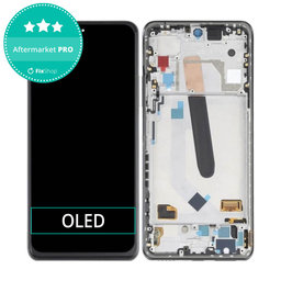 Xiaomi Mi 11i - Ecran LCD + Sticlă Tactilă + Ramă (Black) OLED