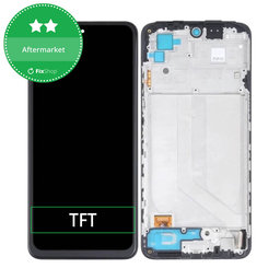 Xiaomi Redmi Note 10 - Ecran LCD + Sticlă Tactilă + Ramă (Black) TFT