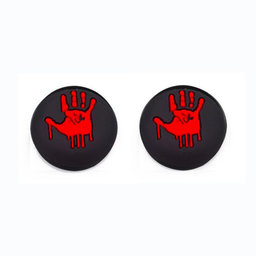 FixPremium - PS4/PS5 Bloody Hands Controller Grip Caps - set de 2 buc