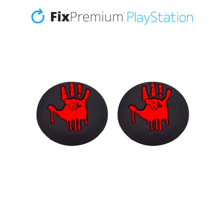 FixPremium - PS4/PS5 Bloody Hands Controller Grip Caps - set de 2 buc