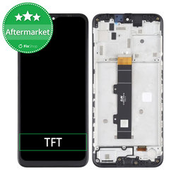 Motorola Moto G30 XT2129 - Ecran LCD + Sticlă Tactilă + Ramă (Phantom Black) TFT