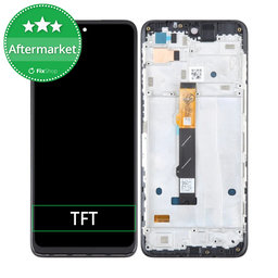 Motorola Moto G42 XT2233 - Ecran LCD + Sticlă Tactilă + Ramă (Black) TFT