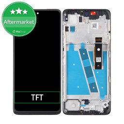 Motorola Moto G52 XT2221 - Ecran LCD + Sticlă Tactilă + Ramă (Black) TFT