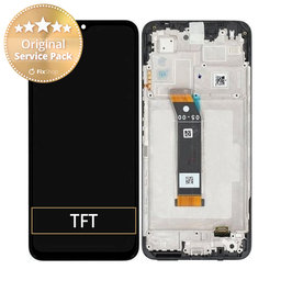 Xiaomi Poco M5, Redmi 10 5G - Ecran LCD + Sticlă Tactilă + Ramă (Black) - 560001L19C00 Genuine Service Pack