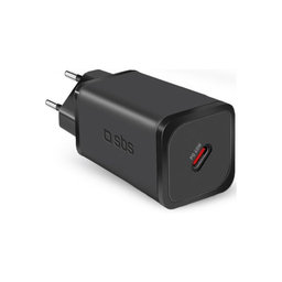 SBS - 65W Adaptor de încărcare USB-C, PD, negru