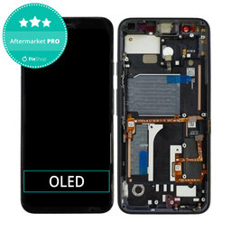 Google Pixel 4 - Ecran LCD + Sticlă Tactilă + Ramă (Just Black) OLED