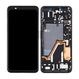 Google Pixel 4 XL - Ecran LCD + Sticlă Tactilă + Ramă (Just Black) OLED