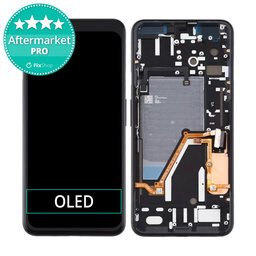 Google Pixel 4 XL - Ecran LCD + Sticlă Tactilă + Ramă (Just Black) OLED