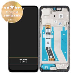 Motorola Moto G73 - Ecran LCD + Sticlă Tactilă + Ramă (Black) - 5D68C22272 Genuine Service Pack