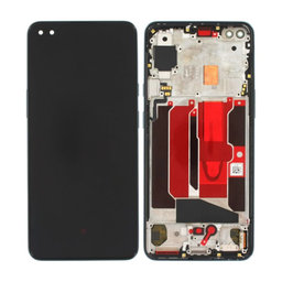 OnePlus Nord - Ecran LCD + Sticlă Tactilă + Ramă (Black) OLED