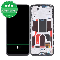 OnePlus Nord CE 5G - Ecran LCD + Sticlă Tactilă + Ramă (Black) TFT