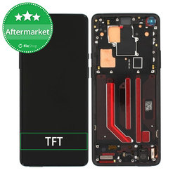 OnePlus 8 Pro - Ecran LCD + Sticlă Tactilă + Ramă (Black) TFT