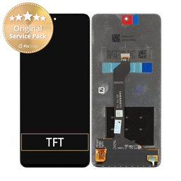 Huawei Nova 9 SE JLN-LX1 JLN-LX3 - Ecran LCD + Sticlă Tactilă (Midnight Black) - Genuine Service Pack