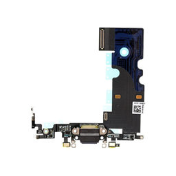 Apple iPhone SE (2nd Gen 2020) - Conector de Încărcare + Cablu Flex (Black)