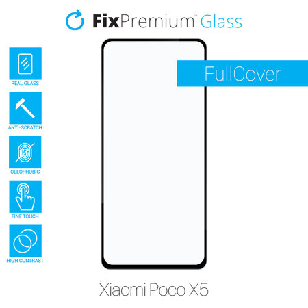 FixPremium FullCover Glass - Geam securizat pentru Poco X5