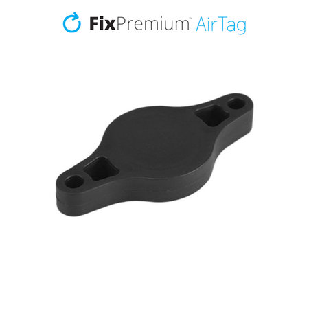 FixPremium - Suport pentru Apple AirTag pentru bicicleta, negru