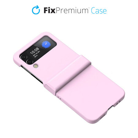 FixPremium - Silicon Caz pentru Samsung Galaxy Z Flip 4, roz