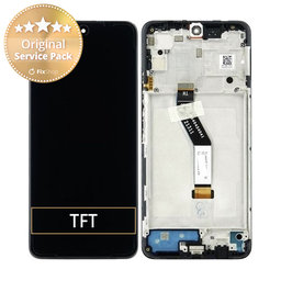 Xiaomi Poco M4 5G 22041219PG - Ecran LCD + Sticlă Tactilă + Ramă (Power Black) - 560005L19P00 Genuine Service Pack