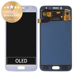 Samsung Galaxy J2 PRO J250F - Ecran LCD + Sticlă Tactilă (Silver) - GH97-21338B, GH97-21339B, GH97-21812B Genuine Service Pack