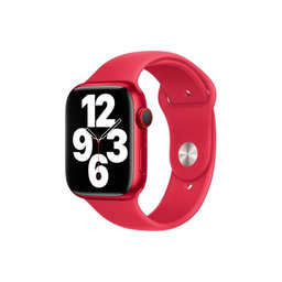 FixPremium - Silicon Curea pentru Apple Watch (42, 44, 45 & 49mm), ro?u