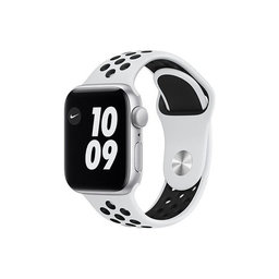 FixPremium - Silicon Sport Curea pentru Apple Watch (38, 40 & 41mm), alb