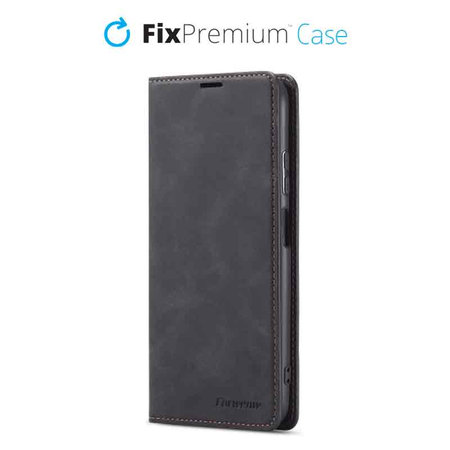 FixPremium - Caz Business Wallet pentru iPhone 11, negru