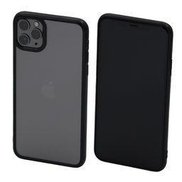 FixPremium - Caz Invisible pentru iPhone 11 Pro Max, negru