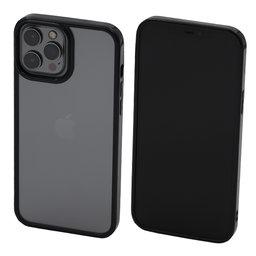 FixPremium - Caz Invisible pentru iPhone 13 Pro Max, negru