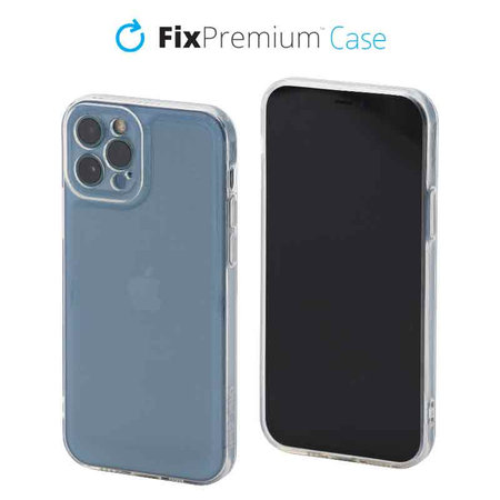 FixPremium - Caz Invisible pentru iPhone 12 & 12 Pro, transparent