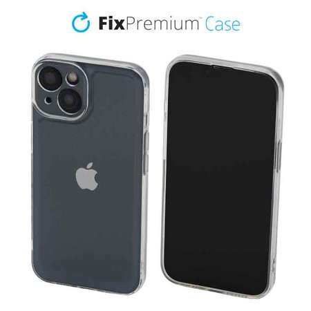 FixPremium - Caz Invisible pentru iPhone 13 & 14, transparent