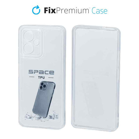 FixPremium - Caz Invisible pentru Xiaomi Redmi Note 12, transparent