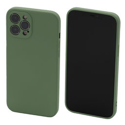 FixPremium - Caz Rubber pentru iPhone 12 Pro Max, verde