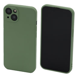 FixPremium - Caz Rubber pentru iPhone 13 & 14, verde