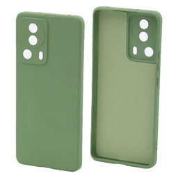 FixPremium - Caz Rubber pentru Xiaomi 13 Lite, verde