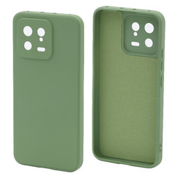 FixPremium - Caz Rubber pentru Xiaomi 13, verde