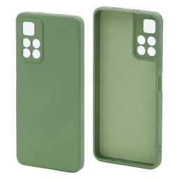 FixPremium - Caz Rubber pentru Xiaomi Redmi Note 11S 5G, verde