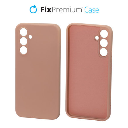 FixPremium - Caz Rubber pentru Samsung Galaxy A54 5G, portocale